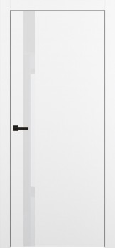 Межкомнатная дверь "Porta-51 4AF", AL-кромка в цвет, по Shellac White