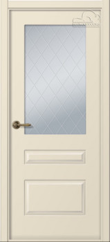 Межкомнатная дверь "Роялти", по, слоновая кость