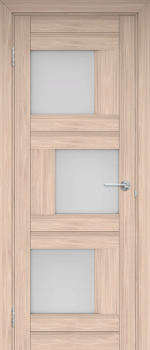 Межкомнатная дверь "Шахматы", по, капучино