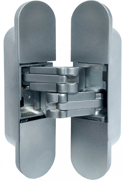 Петля скрытая 3D, хром