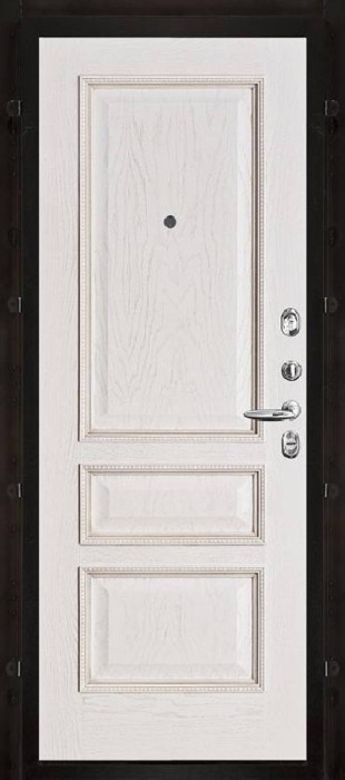 Внутренняя панель Вена, белая патина, шпон